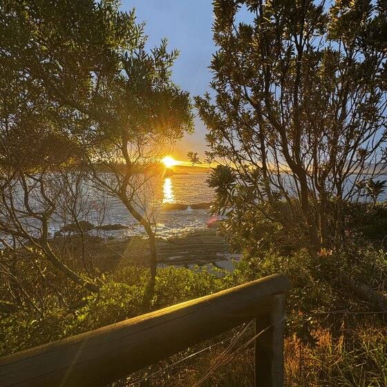 A sunset memory